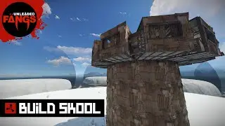 How to Build a Shooting Floor 2021 | Rust Build Skool