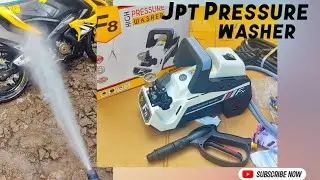 Jpt F8 High Pressure Washer for Car Unboxing and Testing