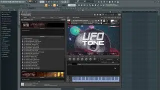 UFO Tone - KONTAKT library - sound check (no talking)