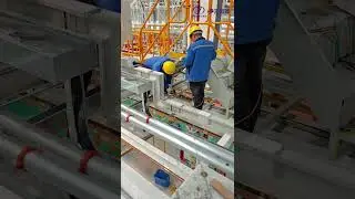 The production to completion process of Zhongtong Bus Project.#bus #equipment #robot #process