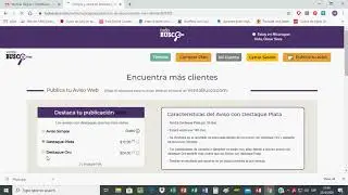Como Publicar un Anuncio en la Plataforma Todobusco