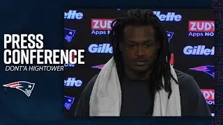 Donta Hightower Talks Christian Barmore; Tennessee Titans | Press Conference