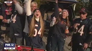 Chicago tailgaters go all out for Bears-Commanders game