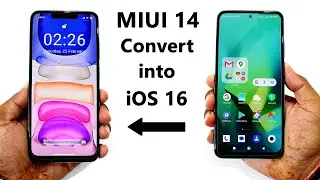 Full iOS 16 Install On MIUI 14 | Convert MIUI 14 To iOS 16 | Complete iOS Ui