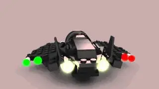 LEGO Space Fighter Animation