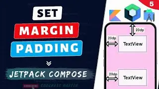 Padding and Margin In Jetpack Compose | Set Padding & Margin in Android #5