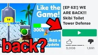 TOILET TOWER DEFENSE IS BACK on ROBLOX!? (PLAY Skibidi Toilet Tower Defense DELETED!)