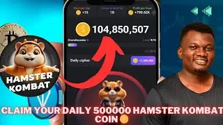 Hamster Kombat Daily Combo Card ||Today:  I| Claim 5M Coins to Hamster Kombat Wallet