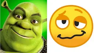 Shrek as Woosy emoji!🥴🥴🥴 The result is so cute, watch till the end!#shorts​​ #woosyemoji #shrek