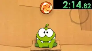 I decided to speedrun Cut The Rope and the puzzles only partially broke me...