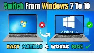 How to Upgrade Windows 7 to Windows 10 (Easiest Method) Works 100%