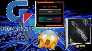 GIGABYTE’S X3D TURBO MODE & THUNDERBOLT 5 CARD!!!