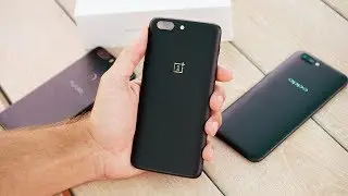 OnePlus 5 8/128Gb: распаковка рядом с OnePlus 3T, Mi6, Nubia Z17 и Oppo R11