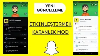 Snapchat'te Karanlık Modu Nasıl Açılır iPhone ve Android  Snapchat'te Karanlık Mod Nasıl Gidilir ?