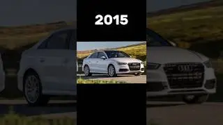 Evolution of Audi A3 {1992~2024} #shorts #evolution #mgctube#audi