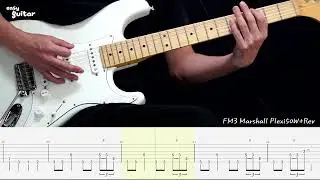 Rainbow - Long Live Rock N Roll Guitar Lesson With Tab(Slow Tempo)