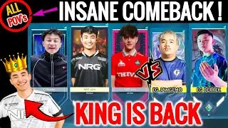 NRG S0m is Back With EG Shanks & 100T eeiu Against EG Jawgemo & EG Derrek in Ranked | Valorant