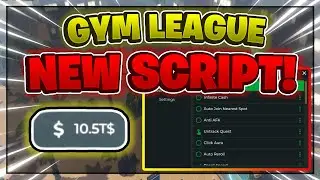 Gym League Script GUI / Hack (INFINITE CASH, AUTO WORKOUT, AND MORE) *PASTEBIN 2024*