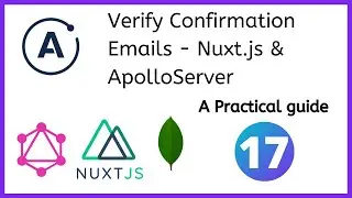 Verify confirmation emails - Nuxt.js and ApolloServer