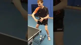 Backhand Top-spin. Топ-спин слева