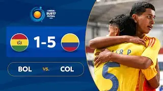 BOLIVIA vs. COLOMBIA [1-5] | RESUMEN | CONMEBOL SUB17FS | FASE DE GRUPOS