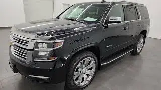 2018 CHEVROLET TAHOE PREMIER BLACK CLEARCOAT 4K WALKAROUND 13811Z SOLD!