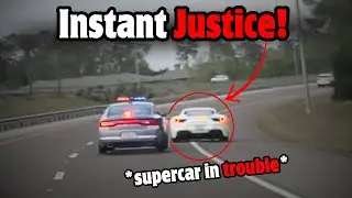 WHEN COPS ARE ON TIME | Best of Instant Justice & Instant Karma USA