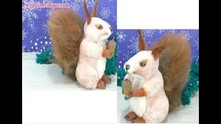 Made a squirrel in the easiest way. From what was. HobbyMarket