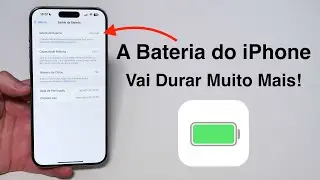 (Novidade!) A Bateria do iPhone Vai Durar Muito Mais!