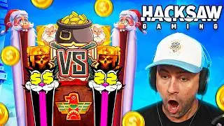 DOUBLE CHANCE or BONUS BUYS... WHAT IS BETTER on HACKSAW GAMING!? (Bonus Buys)