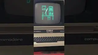 CBM 8032: Andromeda Demo #retrocomputing #commodorepet #vintagecomputing #6502