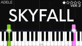 Adele - Skyfall | EASY Piano Tutorial