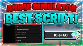 Anime Simulator Script GUI / Hack (INFINITE GEMS, GODMODE, AUTOFARM, AND MORE) *PASTEBIN*