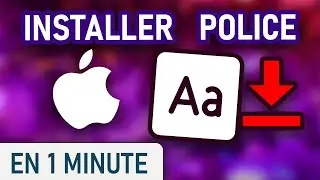 Installer une police d'écriture sur MacOS