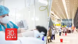 Bản tin 30s Nóng: Bé trai hôn mê do bị cành cây rơi trúng; Nhà ga T3 Tân Sơn Nhất bị mưa dột