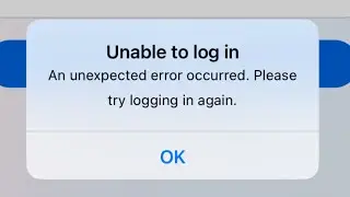 Unable to Log in An Unexpected Error occurred. Please Try Logging in Again Facebook /Session Expired