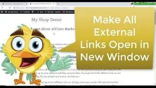 Wordpress Plugin to Open All External Links in New Window Browser Tab