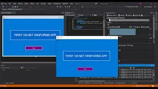 VB.Net WinForms App in Visual Studio 2019 (Getting Started)