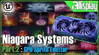 N2: GPU Sprite Emitter | UE4 Niagara System For Beginners | AIP