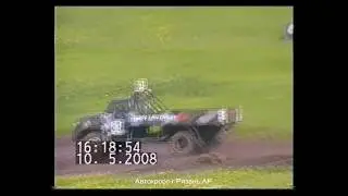 Автокросс День Победы 2008  утешительный заезд  зил 130