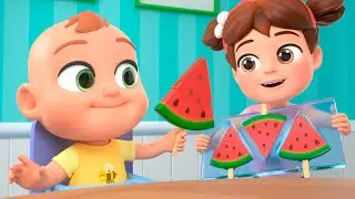 Watermelon Ice Cream Party | Fun and Tasty Kids Song! | Newborn Baby Songs & Nursery Rhymes