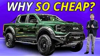 The Most POWERFULL Pickup Truck!? NEW 2025 Kia Tasman UNVEILED