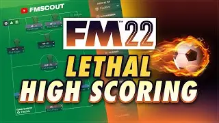 Lethal HIGH SCORING Tactic over 200 GOALS | Best FM22 Tactics