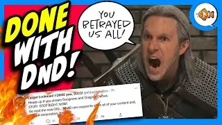 Theyre DONE with DnD! WotC Infuriates Dungeons & Dragons Players with New OGL!