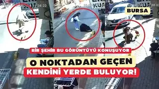 Bursa’daki bu sokakta düşen düşene! Bir şehir bu görüntüyü konuşuyor