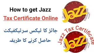 how to get jazz tax certificate online | jazz withholding tax certificate | download jazz tax cert