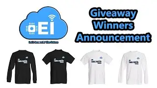 Giveaway Winners Announcement   | Electronics Innovation