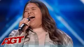 WOW! Kristen Cruz Famous TikToker Gives STUNNING Performance On AGT 2022!