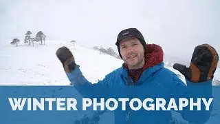 Winter Photography (with an unexpected guest)