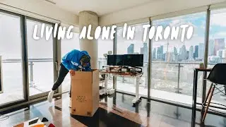 Moving Into My Toronto Dream Apartment + Getting My Life Together 📦